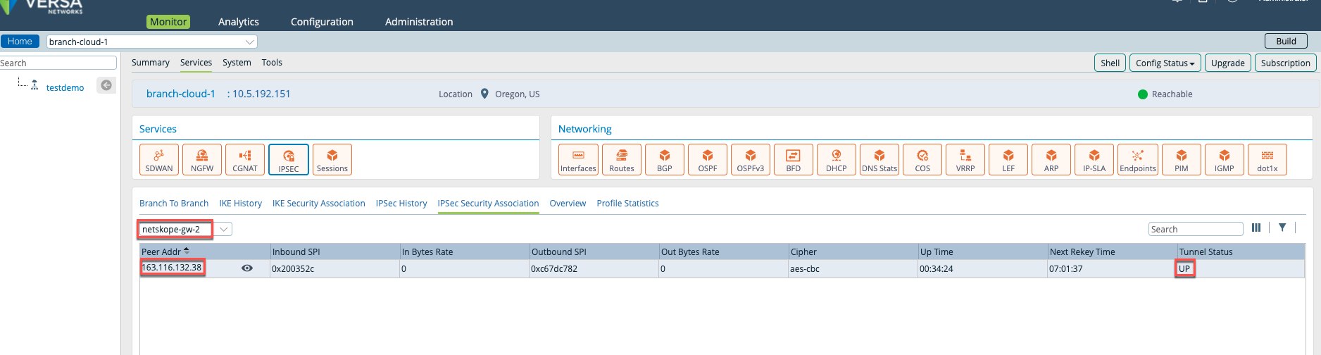 Netskope IPSec with Versa Director - Netskope Knowledge Portal