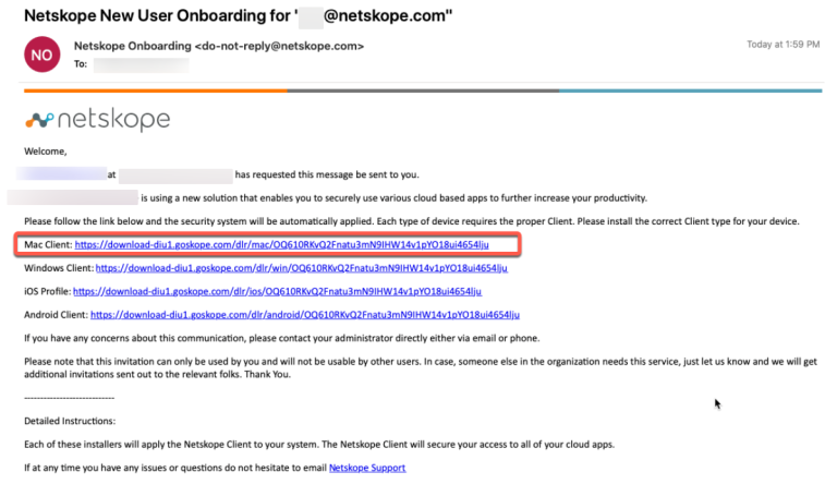 Netskope Client for macOS - Netskope Knowledge Portal