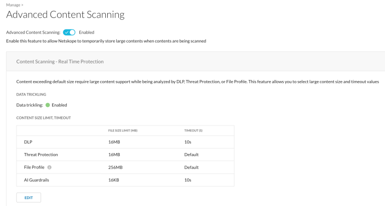 Advanced Content Scanning - Netskope Knowledge Portal