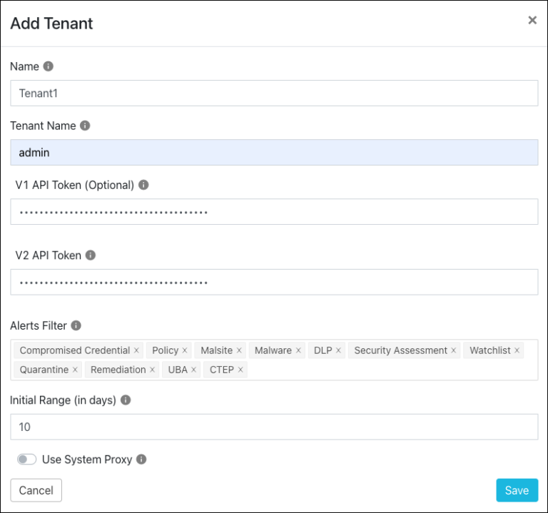 Configure Netskope Tenants Netskope Knowledge Portal