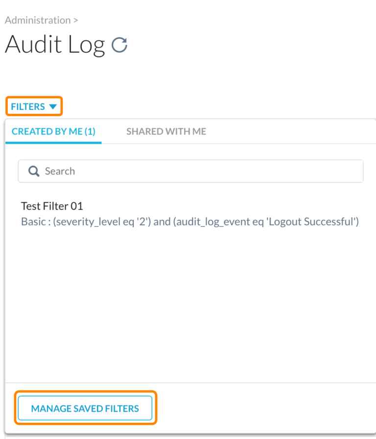 Audit Log Netskope Knowledge Portal