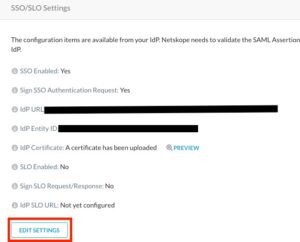 Single Sign On with Entra ID - Netskope Knowledge Portal