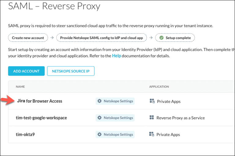Configure Browser Access for Private Apps Netskope Knowledge Portal