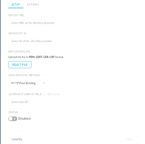 SAML Settings for Authentication - Netskope Knowledge Portal
