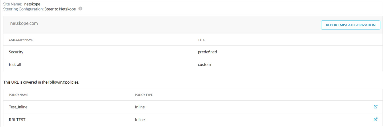 URL Lookup - Netskope Knowledge Portal