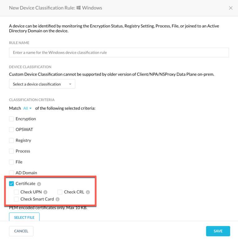 Device Classification for Windows - Netskope Knowledge Portal