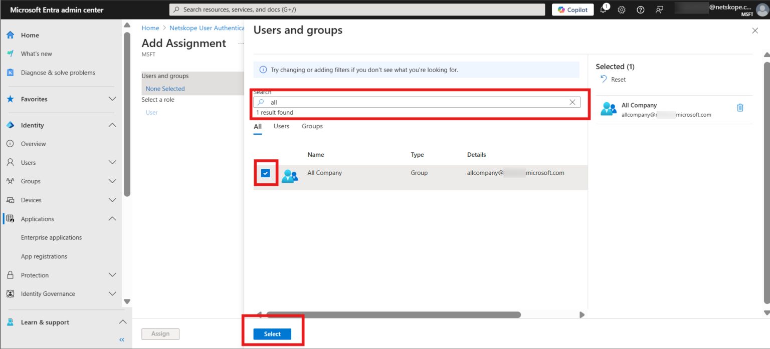 Microsoft Entra Set Up for Enterprise Browser - Netskope Knowledge Portal