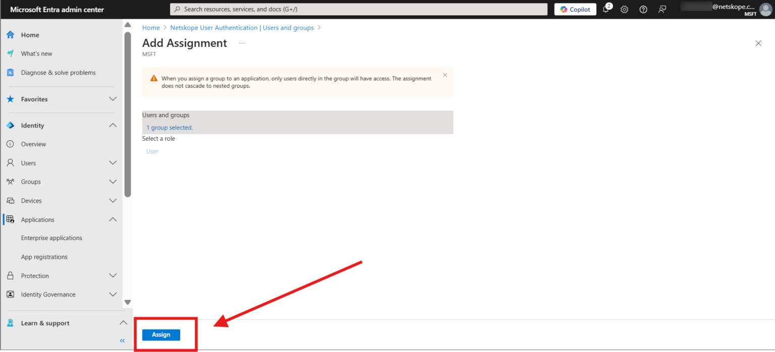 Microsoft Entra Set Up for Enterprise Browser - Netskope Knowledge Portal