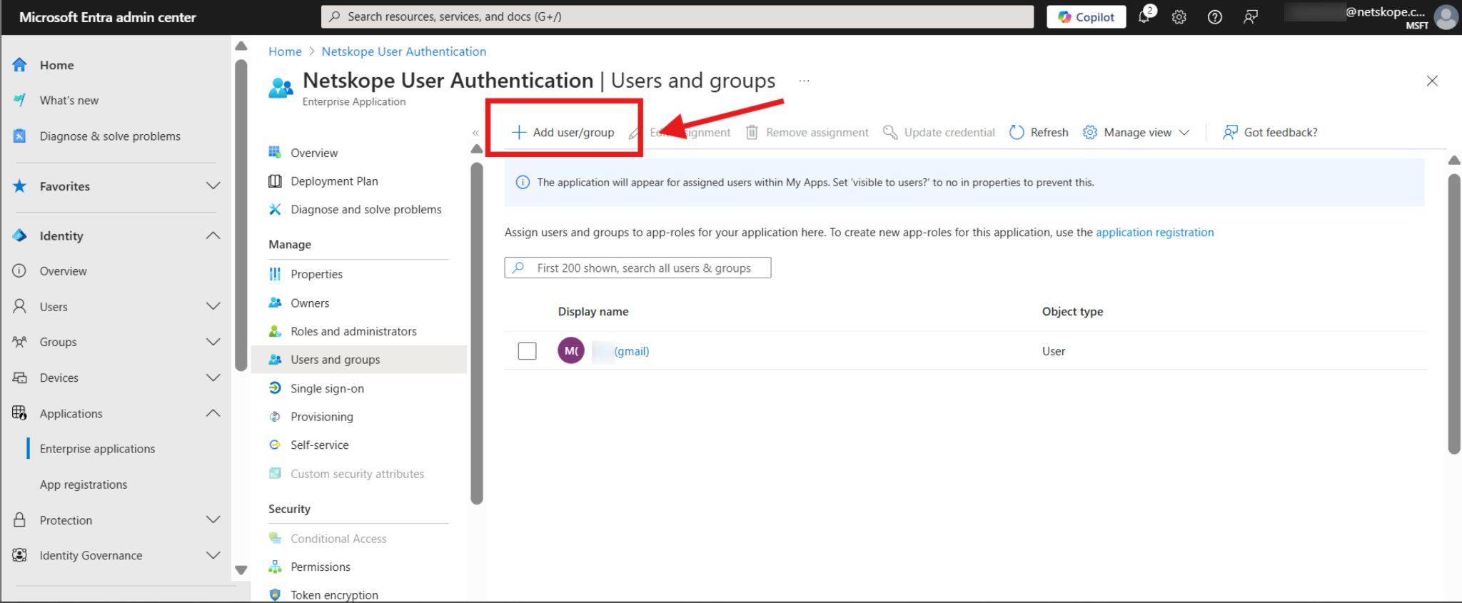 Microsoft Entra Set Up for Enterprise Browser - Netskope Knowledge Portal