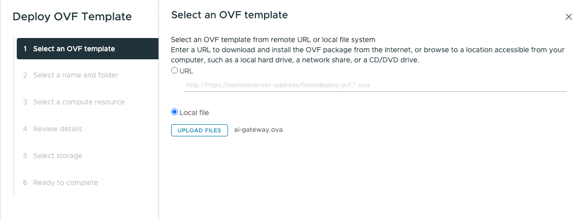 Deploying OVA on ESXi - Netskope Knowledge Portal