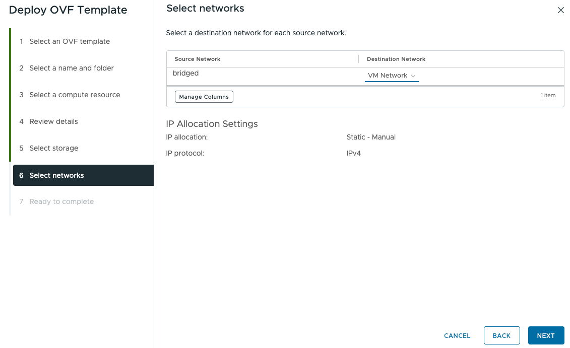 Deploying OVA on ESXi - Netskope Knowledge Portal