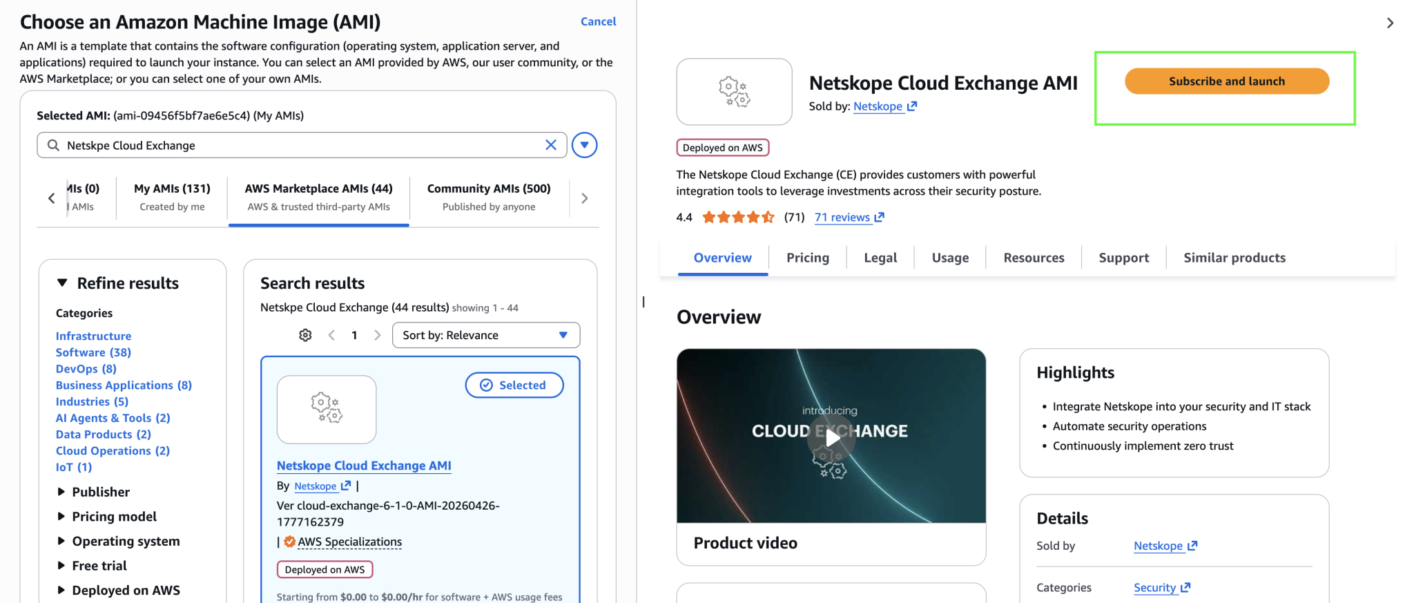 Install Cloud Exchange on a Cloud Platform - Netskope Knowledge Portal